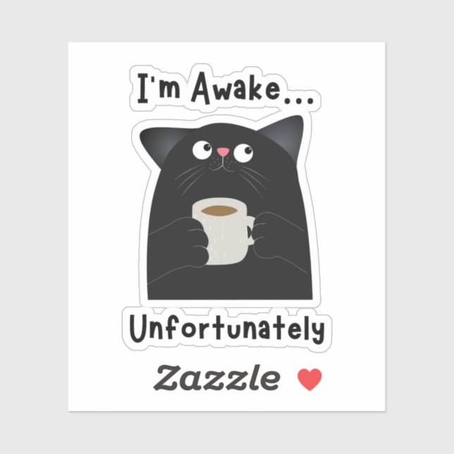 Funny Sleepy Cat  (Sheet)