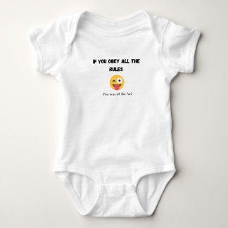 Funny slogan baby grow unisex bodysuit