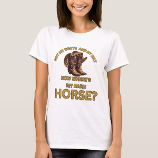Funny slogan cowgirl t-shirt, leopard print T-Shirt