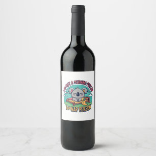 funny slogan wine label