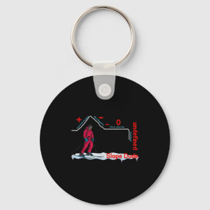 Funny Slope Dude Algebra Geometry Middle School Ma Keychain