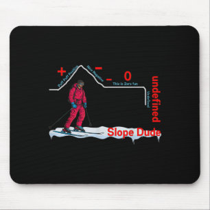 Funny Slope Dude Algebra Geometry Middle School Ma Mouse Pad