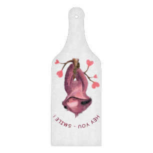 Funny Sloth Cutting Board - Custom Text