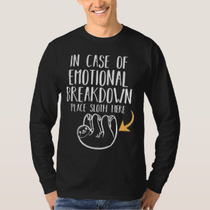 Funny Sloth For Men And Women T-Shirt