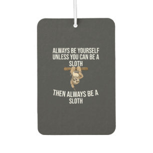 Funny Sloth Gift for Women Girls Boys Kids Cool Sl Air Freshener