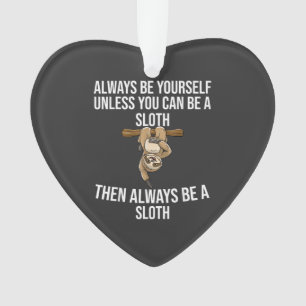 Funny Sloth Gift for Women Girls Boys Kids Cool Sl Ornament