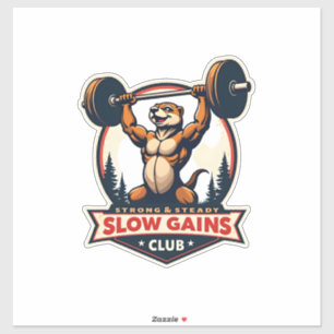 Funny Sloth Gym Shirt Vintage Strong and Slow Desi