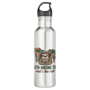 Funny Sloth Hiking Classic T-Shirt_5 710 Ml Water Bottle