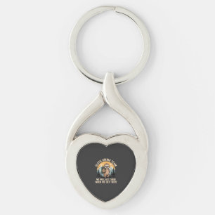 Funny Sloth Hiking T-Shirt_2 Keychain