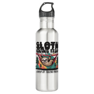Funny Sloth Hiking - This funny sloth hiking gift  710 Ml Water Bottle