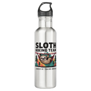Funny Sloth Hiking - This funny sloth hiking gift  710 Ml Water Bottle
