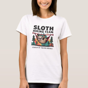 Funny Sloth Hiking - This funny sloth hiking gift T-Shirt