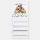 Funny Sloth | Personalized To Do List