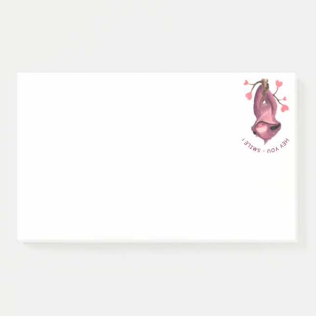 Funny Sloth Post-it® Notes (Front)