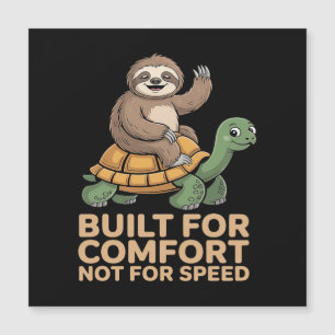 Funny Sloth Riding Turtle