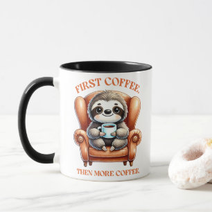 Funny Sloth Sublimation  Mug