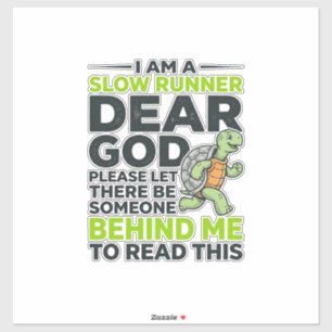 Funny Slow Runner Turtle Quote Vintage Engraving D