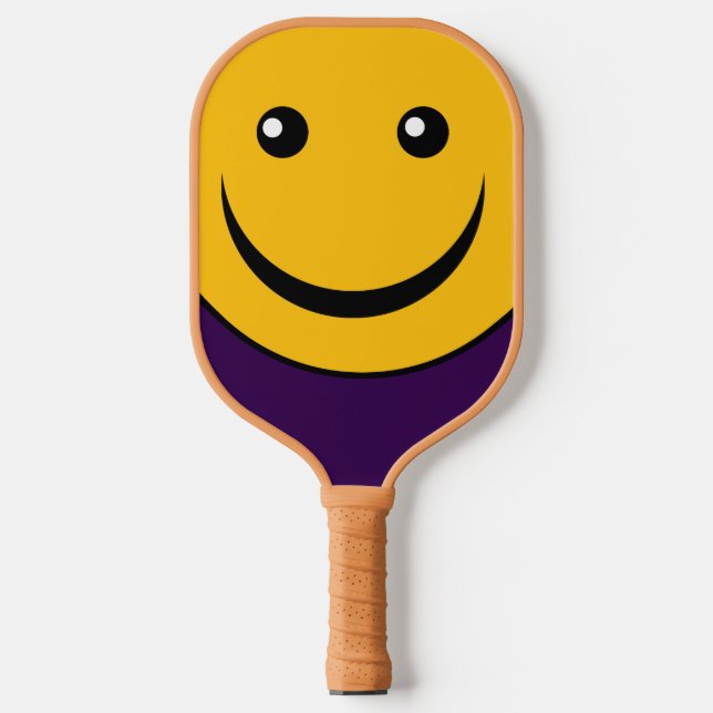 funny smile face  Pickleball Paddle (Front)