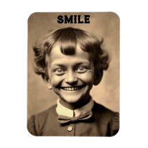 Funny "Smile" Magnet