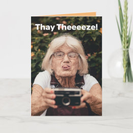 Funny Smile While You Still Have Teeth Birthday Card