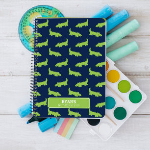 Funny Smiling Alligators Notebook