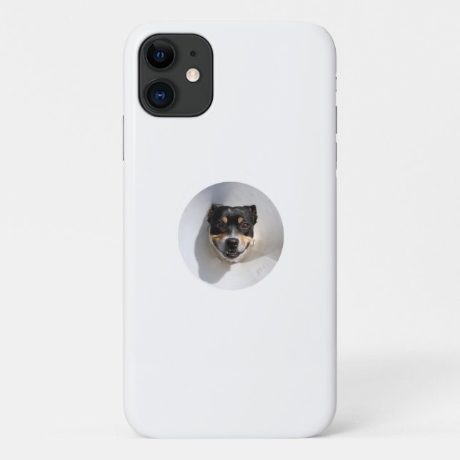 Funny smiling dog Case-Mate iPhone case (Back)