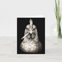 Funny Smoking Chicken Cigarette Gen Z Meme Farm An