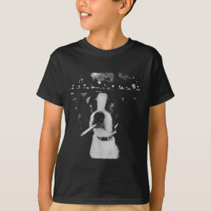 Funny Smoking Dog Meme T-Shirt