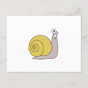 Funny Snail Cute Snails For Animal Lovers Postcard
