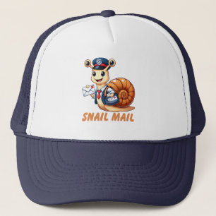 funny snail mail t-shirts   Snail Lover Trucker Hat