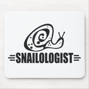 Funny Snail Mouse Pad