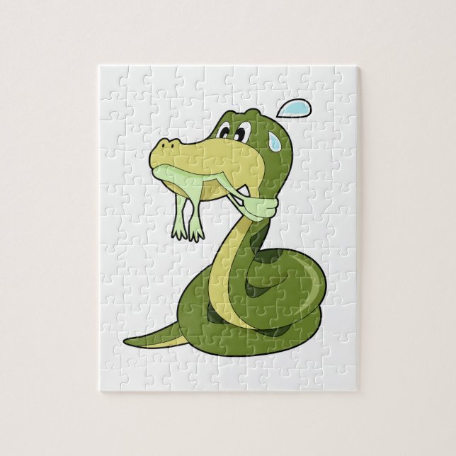 Funny Snake Jigsaw Puzzle (Vertical)
