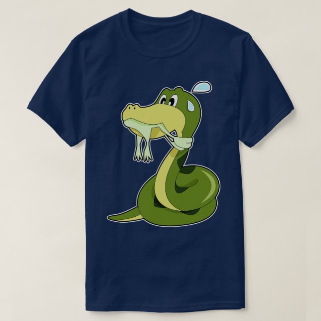 Funny Snake T-Shirt (Design Front)