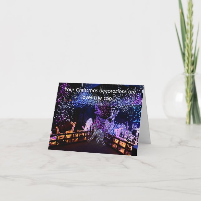 Funny Snarky Sarcastic Carte de vacances (Devant)