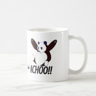 Funny Sneezing Panda Coffee Mug