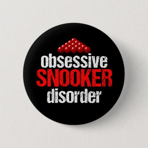 Funny Snooker Game 2 Inch Round Button