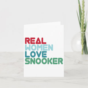 Funny Snooker Saying Pool Billiards Snooker Player Card