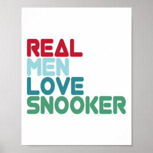 Funny Snooker Saying Pool Billiards Snooker Player Poster