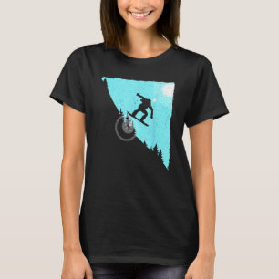 Funny Snowboarder Art For Men Women Team Snowboard T-Shirt
