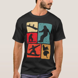 Funny Snowboarding Lover Snowboarder Winter Sports T-Shirt