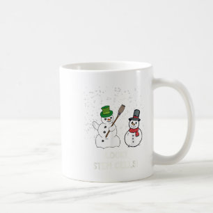 Funny Snowman Christmas Science Xmas Biology Snow  Coffee Mug