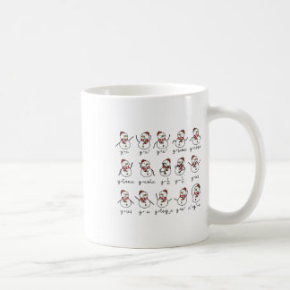 Funny Snowman Math Teacher Christmas Coffee Mug