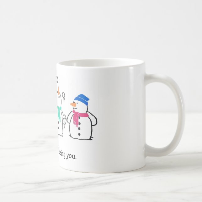 Funny Snowmen Coffee Mug (Right)