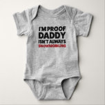Funny Snowmobile Jersey Bodysuit for Baby<br><div class="desc">Are you expecting a little outdoorsman who is going to love snowmobiling the white trails with you?!  What a perfect shirt!  This snowmobiling shirt is made by White Buffalo Outdoors'.  My mission is to promote the outdoor way of life with an emphasis on hunting,  fishing,  and trapping.</div>