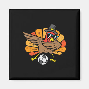 Funny Soccer 6 Vs 7 Cartoon Character Match  Magnet