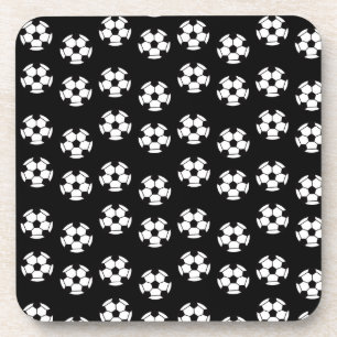 Funny Soccer Ball Pattern Coaster