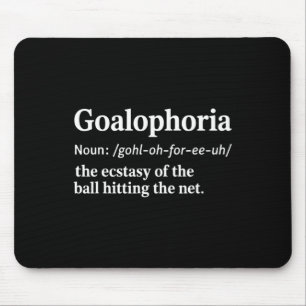 Funny Soccer Definition Soccer Player Coach Goalop Mouse Pad