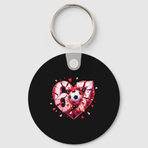Funny Soccer Heart 67 Six Seven Valentine Meme Spo Keychain