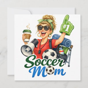 Funny Soccer Mom  Card