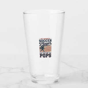 Funny Soccer Pops Vintage Engraving Shirt Design_1 Glass